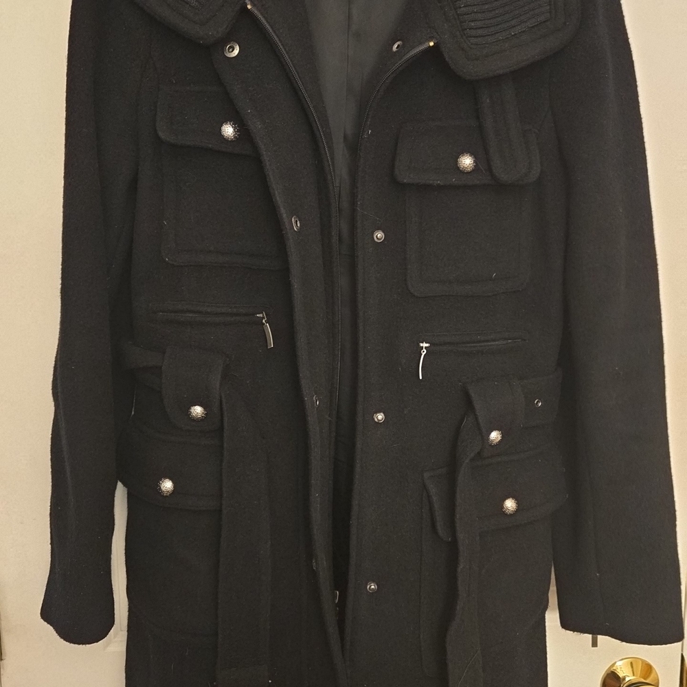Laundry By Shelli Segal Blue Trench Coat